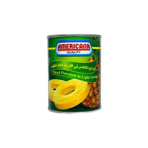 Americana Pineapple Pieces in Light Syrup 565 g