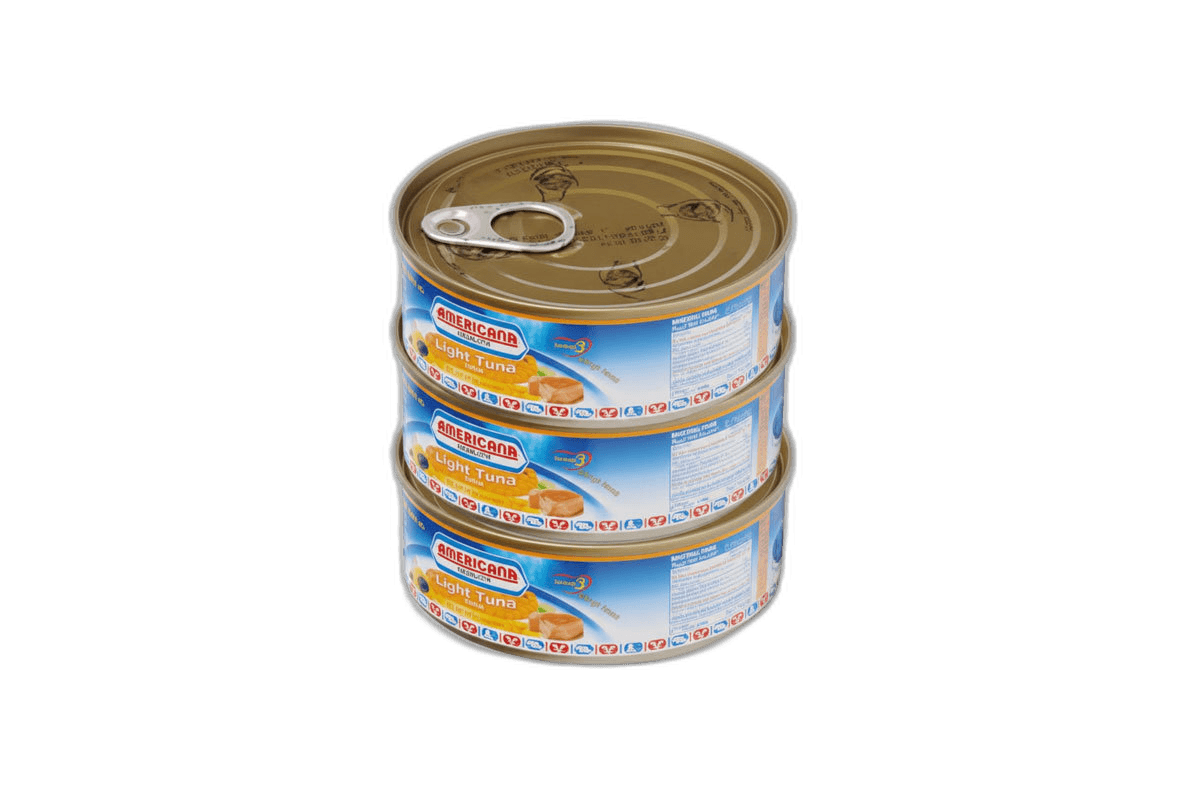 Americana Light Tuna 3 x, 160g