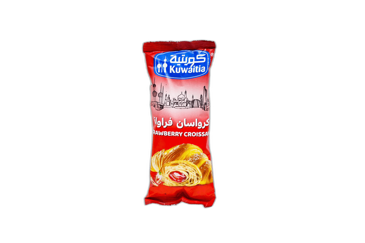 Kuwaitia Strawberry Croissant 55 g