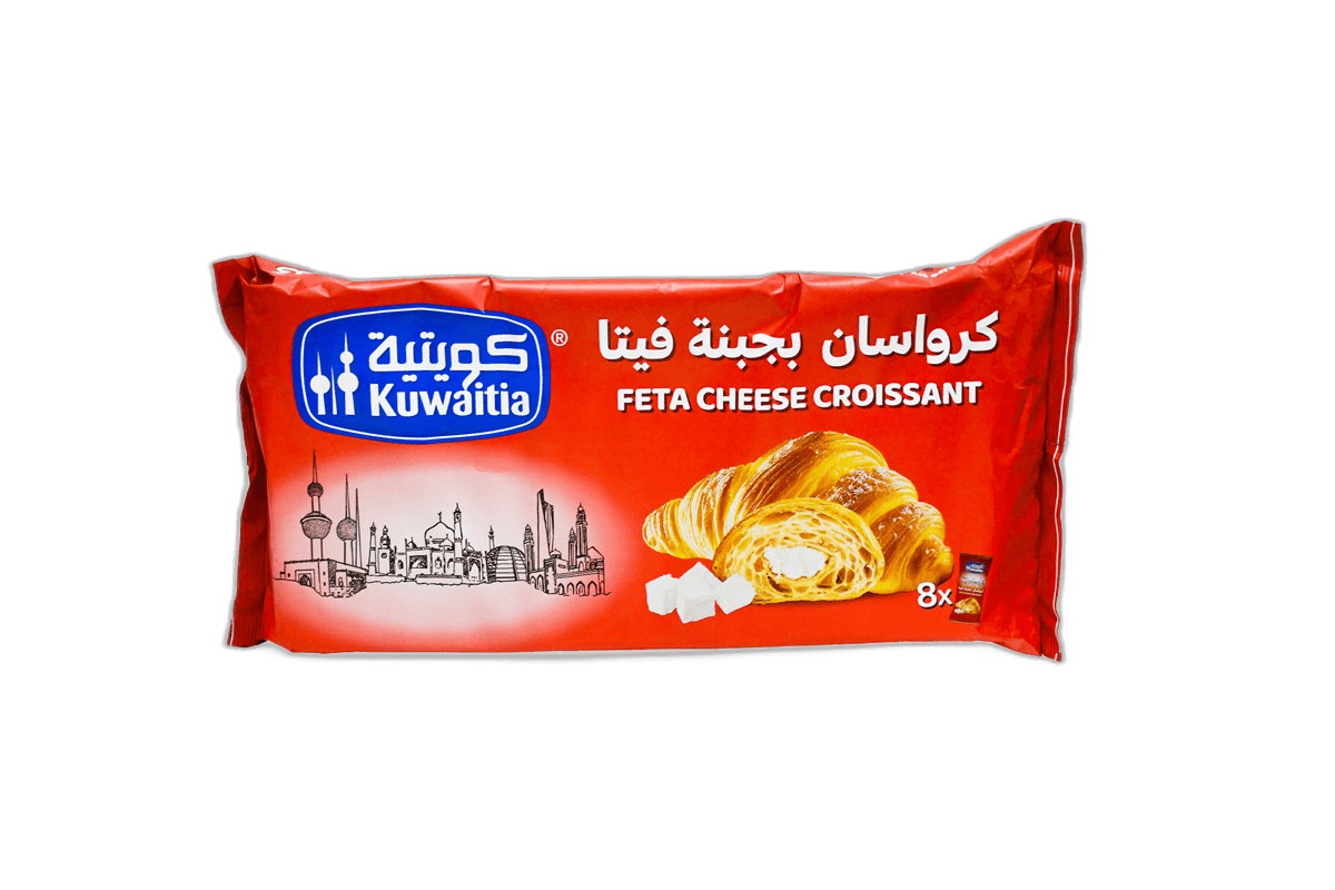Kuwaitia Feta Cheese Croissant 8 x 55 g