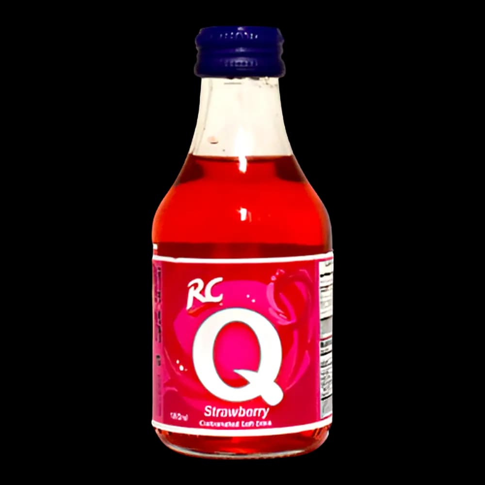 Royal Crown Q Strawberry Botl, 180ml