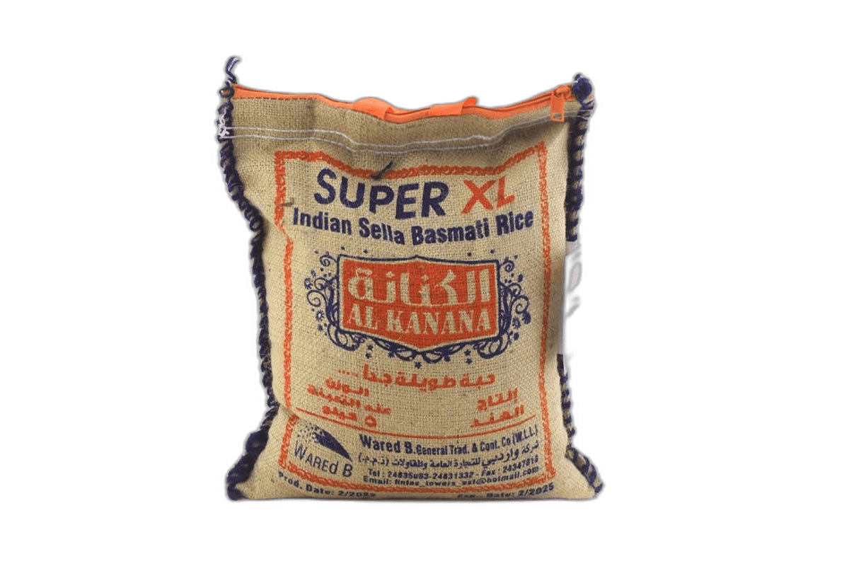 Al Kanana XL Sella Basmati Rice, 5kg