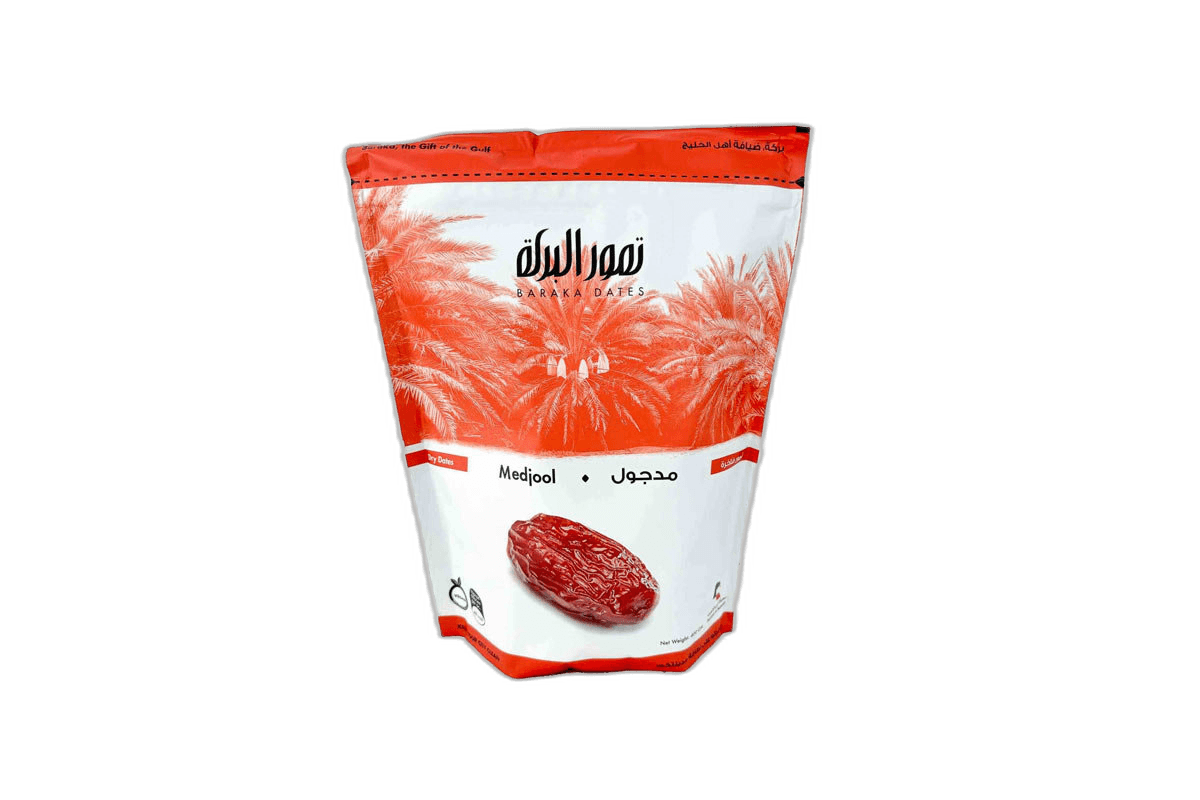 Al-Baraka Medjool Malaki Zipper Bag, 400g