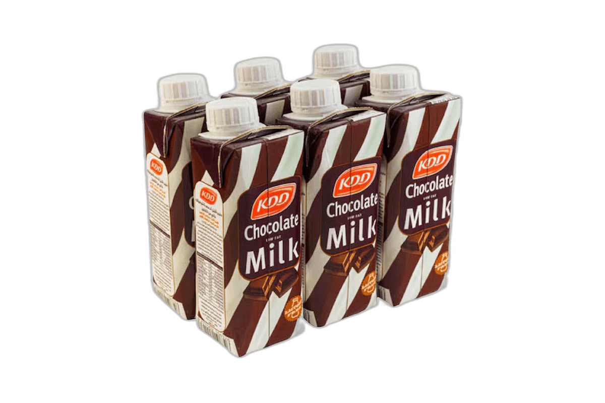 Kdd Lactose Free Chocolate Milk 6 x 250 ml
