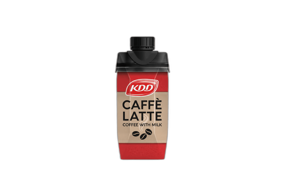 Kdd Cafe Latte Coffee with Milk 250 ml