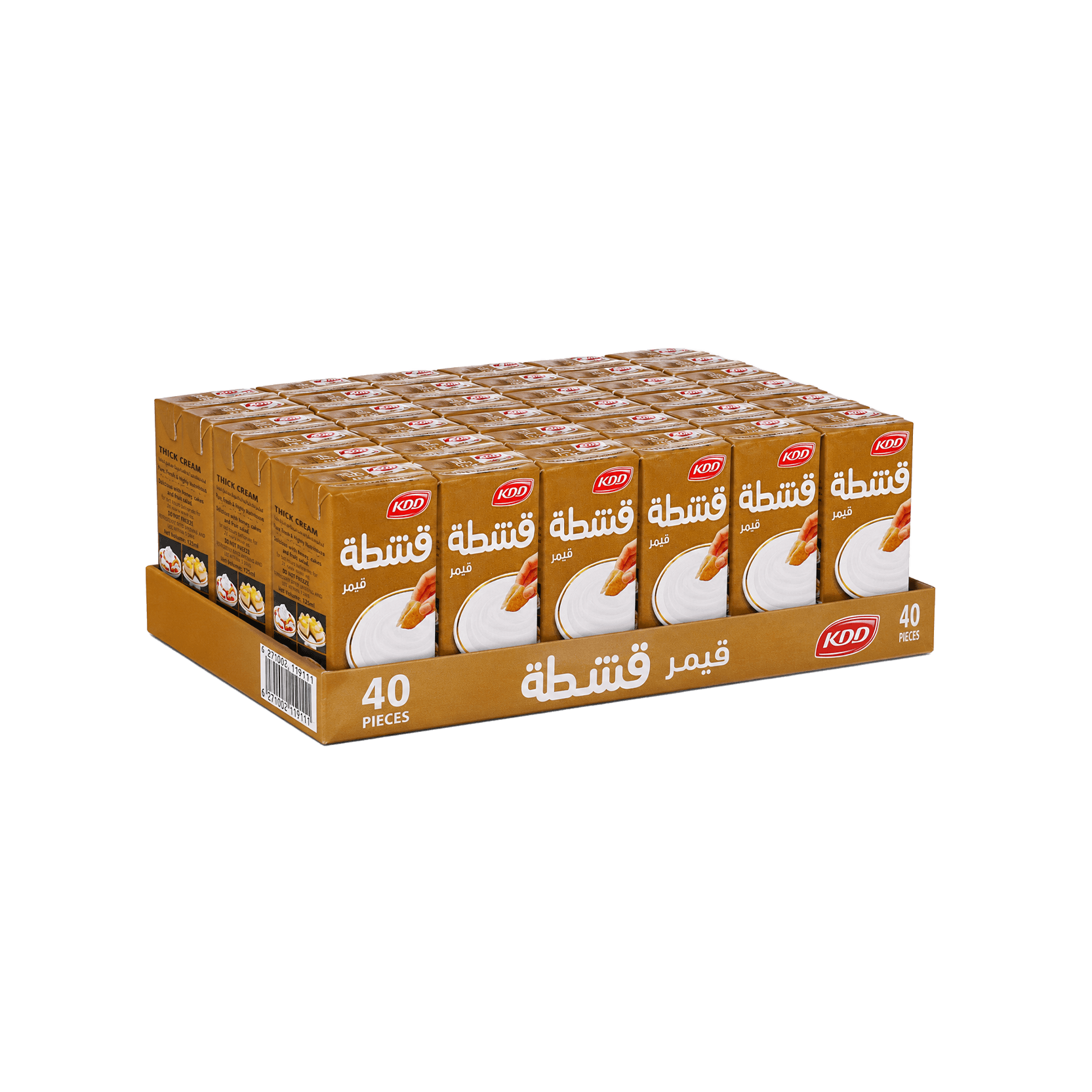 Kdd Thick Cream 40 x 125 ml