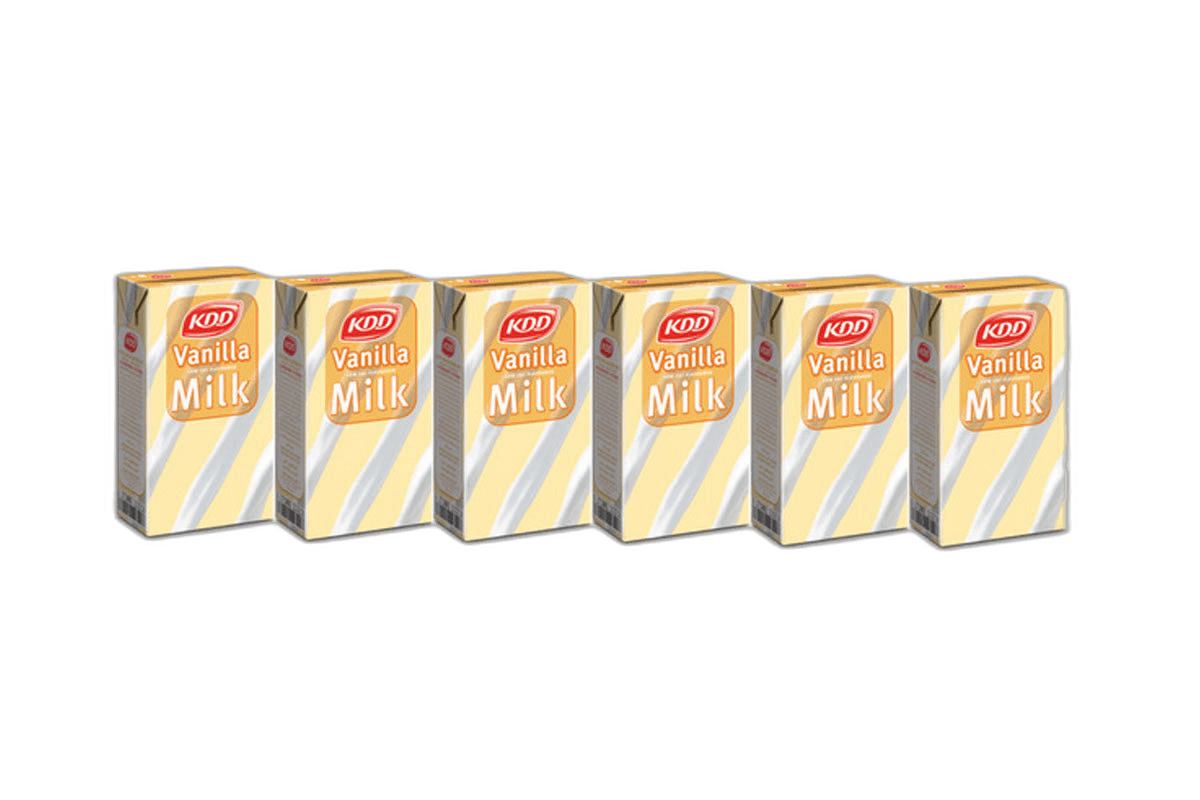 Kdd Vanilla Milk 6 x 250 ml