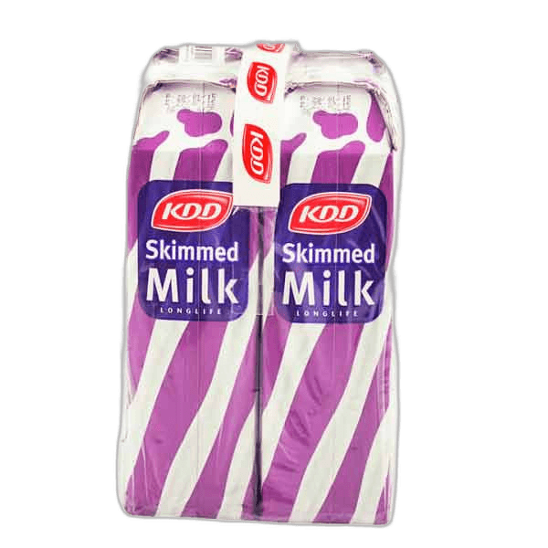 Kdd Long Life Skimmed Milk 1l*4 Pack
