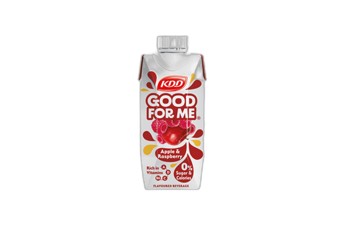 Kdd Apple & Raspberry Nas Drink, 250ml