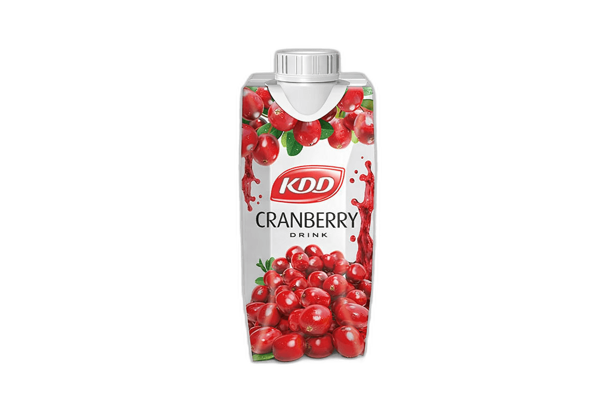 Kdd Cranberry Juice, 250ml