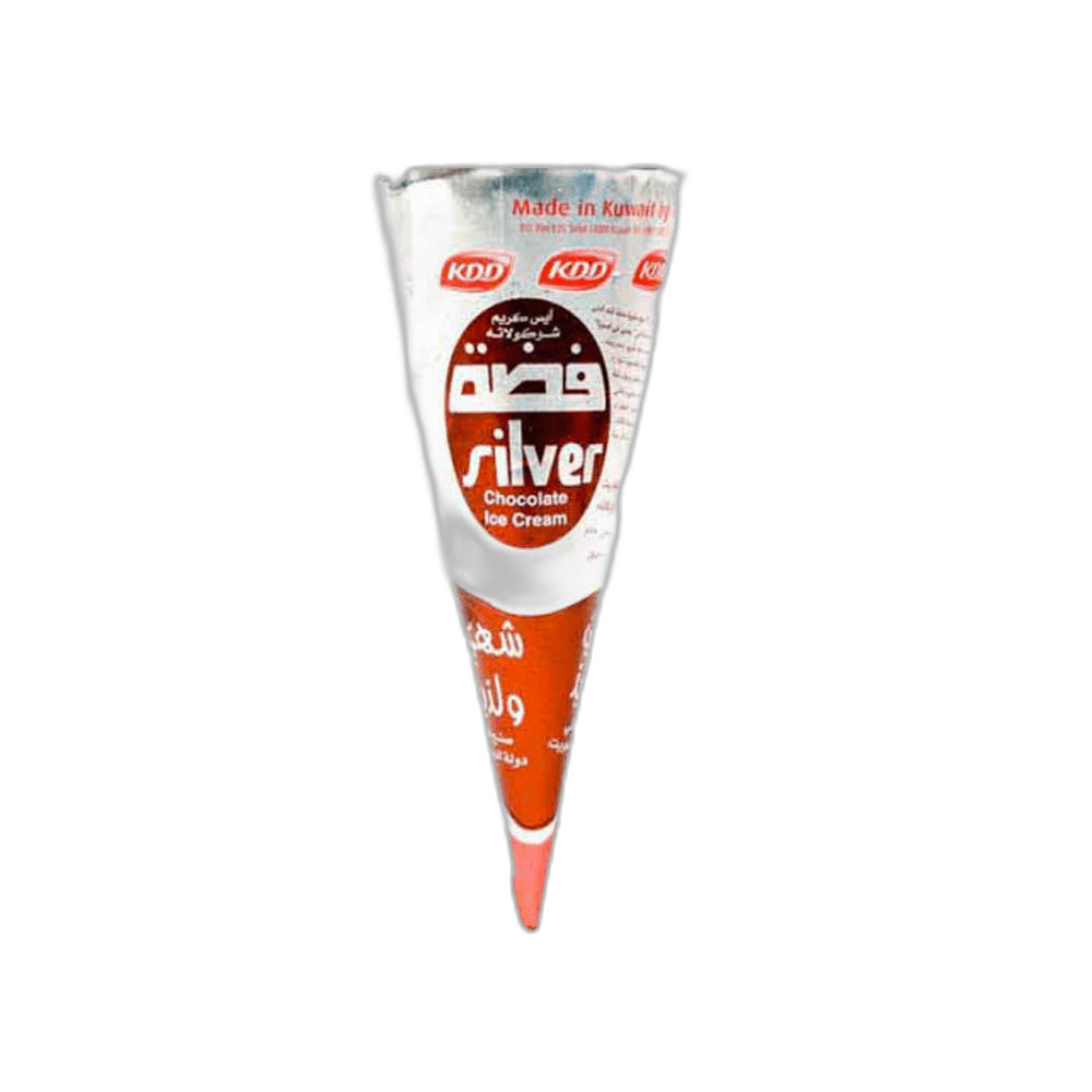 Kdd Cones Ice Cream Silver 100 cc