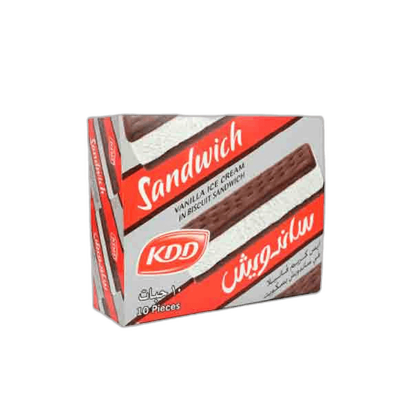 Kdd Sandwich Vanilla Ice Cream 40 ml