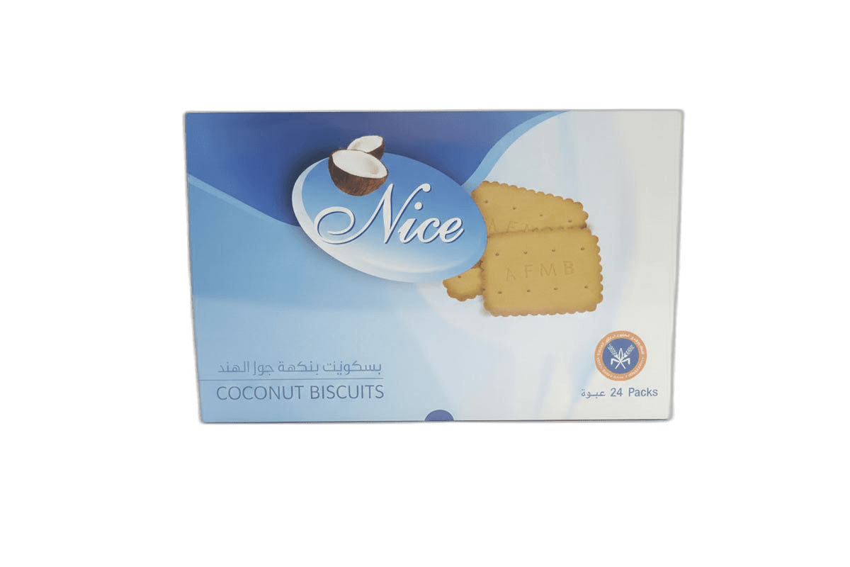 Nice Coconut Biscuits 24 x 25 g