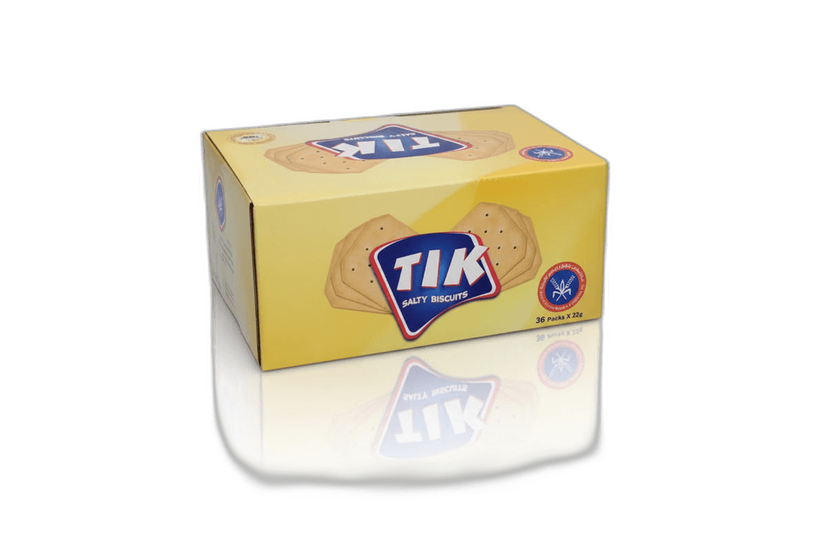 Kfm Salty Tic Biscuit 36 x 22 g