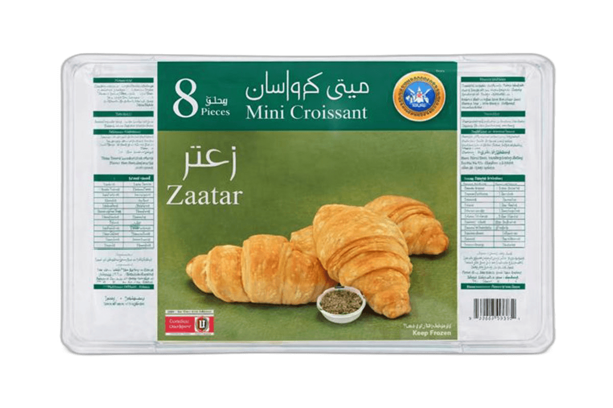 Kfm Zaatar Croissant 8 Pack