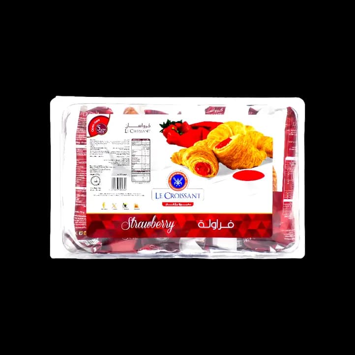 Kfm LE Croissant Strawberry, 375g