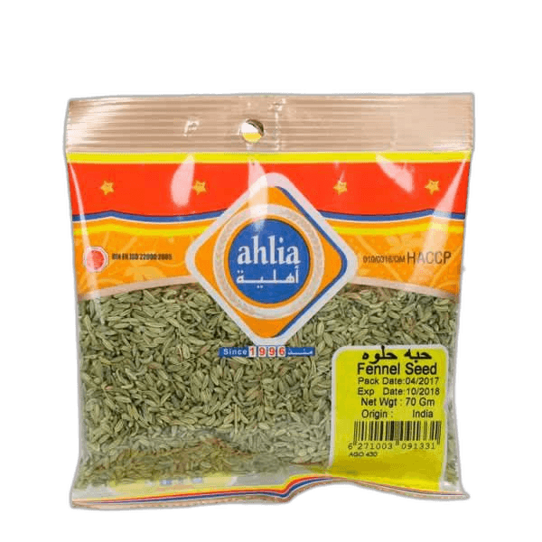 Ahlia Fennel Seeds 70 g