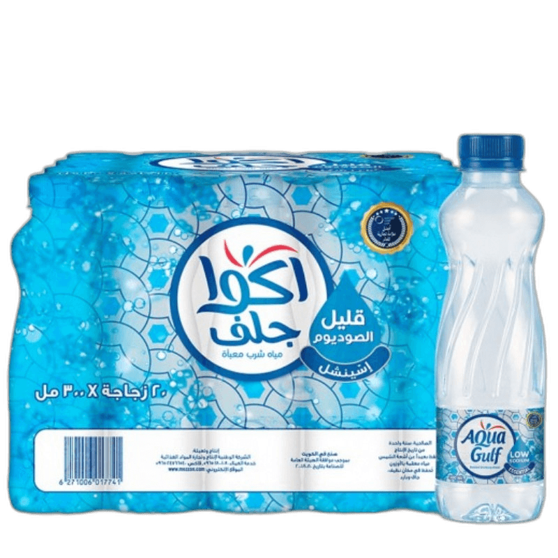 Aquagulf Drinking Water Low Sodium 12 x 300 ml