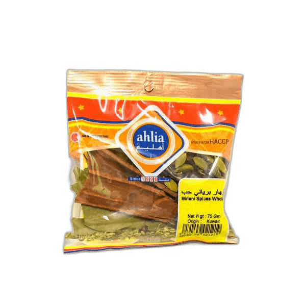 Ahlia Biryani Spices Whole 75 g