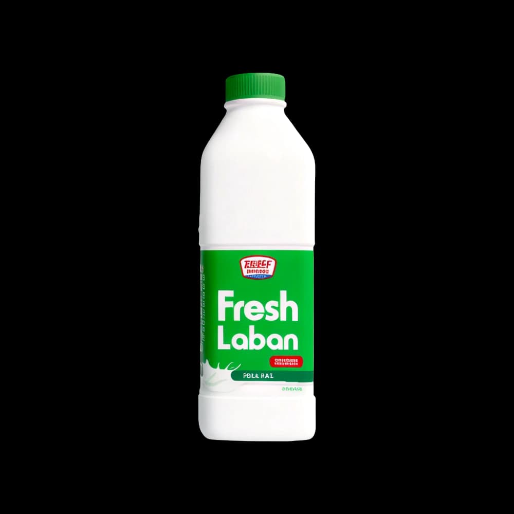KD Cow Full Cream Fresh Laban, 1L