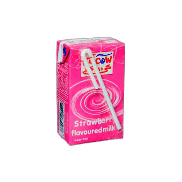 KD Cow Long Life Strawberry Milk 250 ml