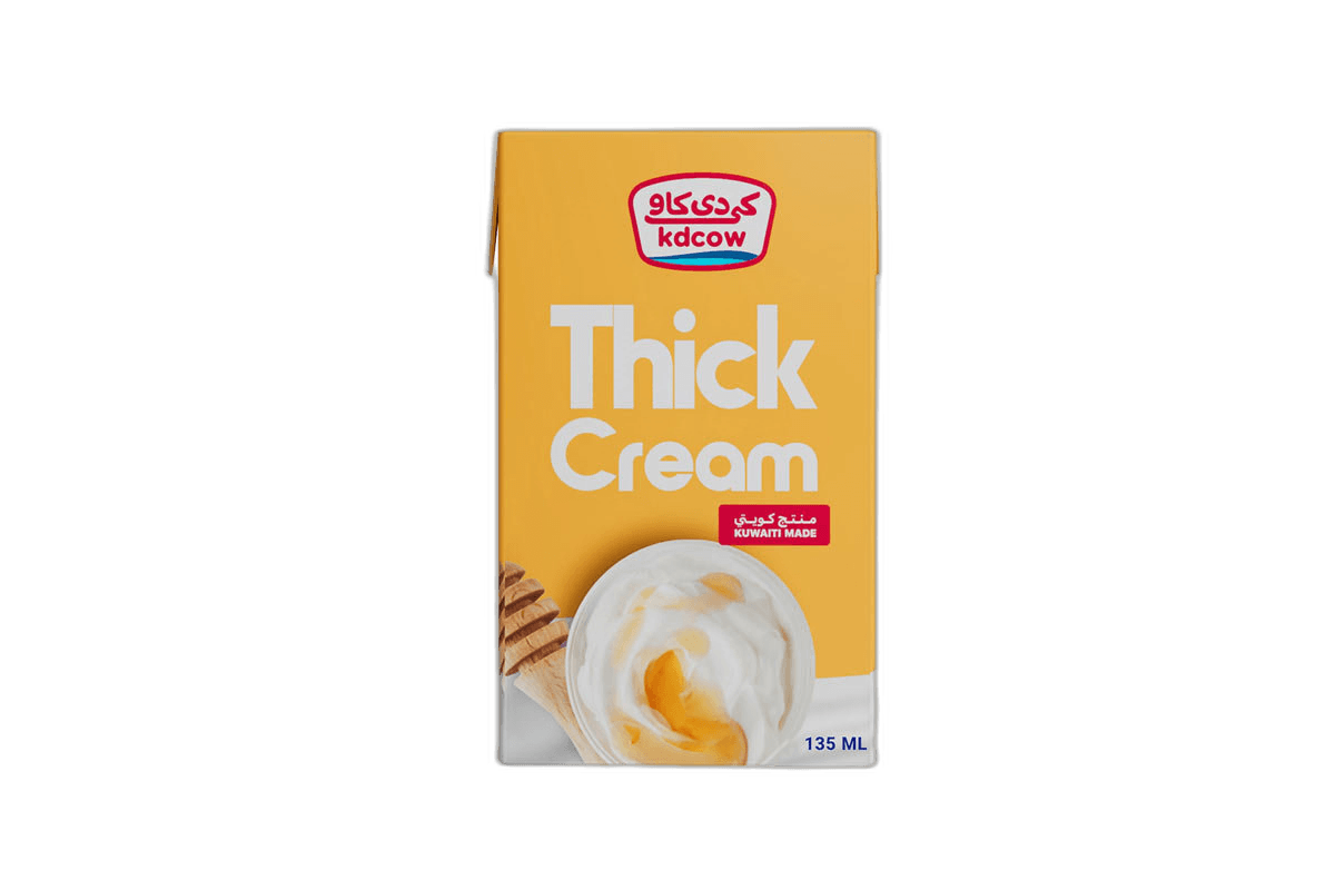 KD Cow UHT Thick Cream, 135ml