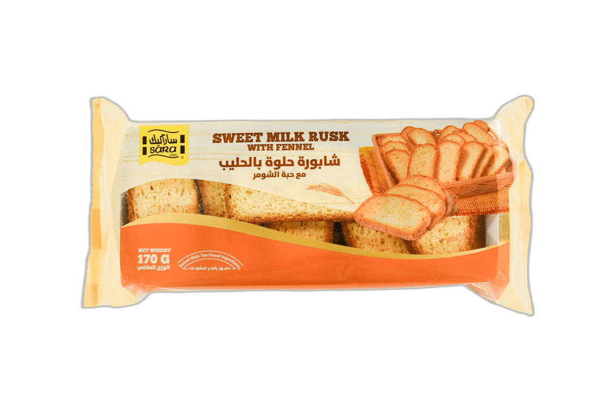 Sara Sweet Milk Rusk, 170g