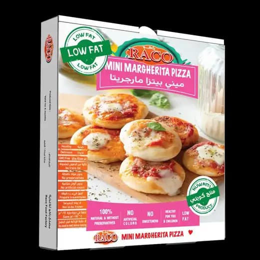 Raco Mini Margherita Pizza Low Fat, 300g