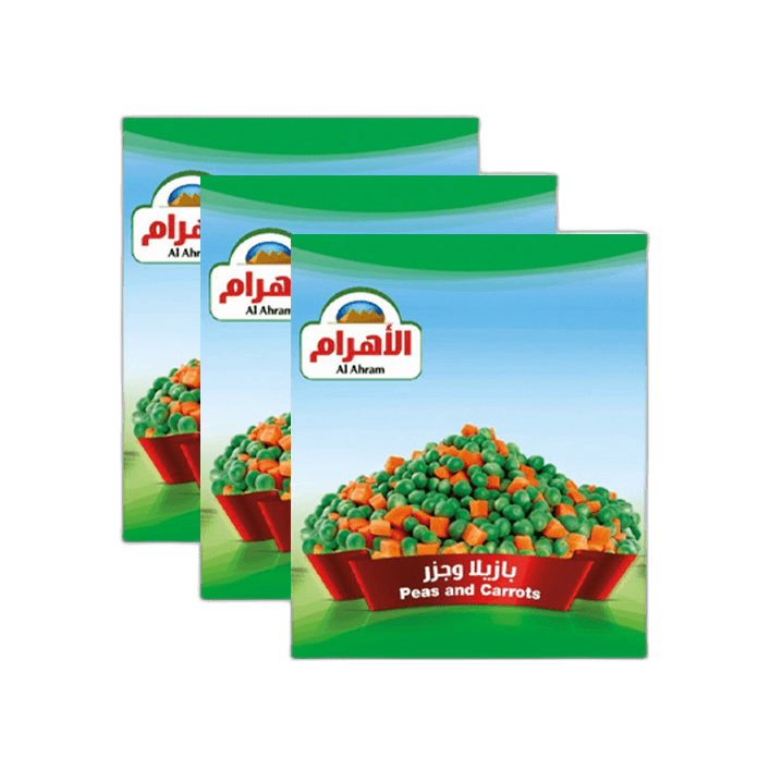 Al Ahram Peas and Carrots 3 x 400 g