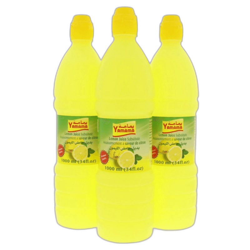 Yamama Lemon Juice 3 x 1 L