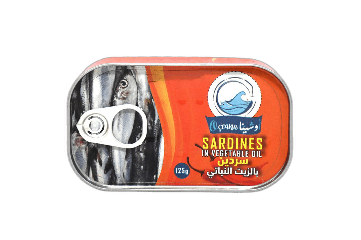 Oceana Sardine with Red Chili, 125g