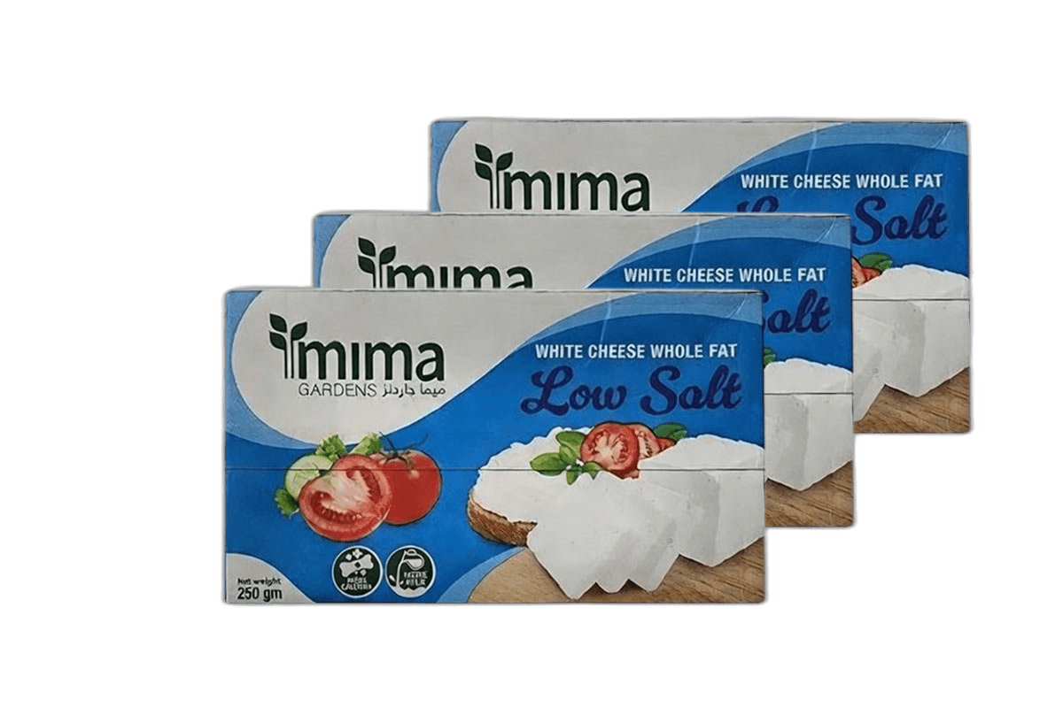 Mima Gardens Low Salt Cheese 3 x 250 g