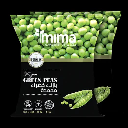 Mima Gardens Frozen Green Peas 2 x, 400g