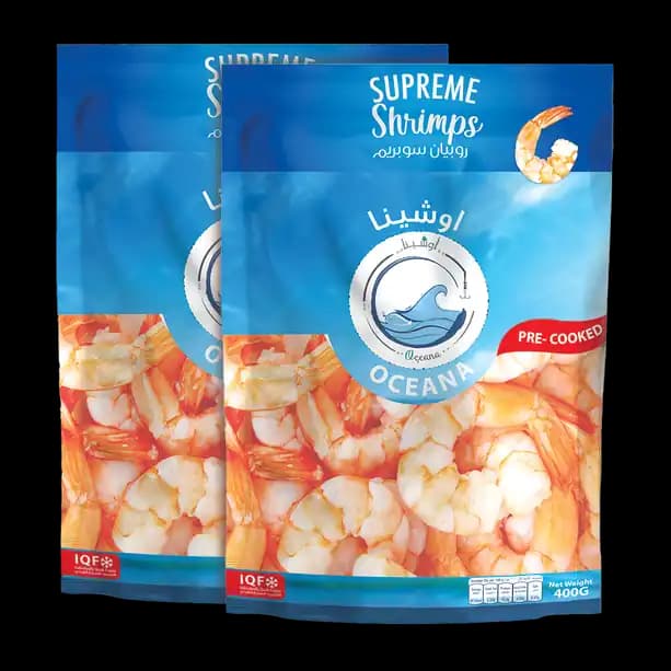 Oceana Frozen Supreme Shrimps 2 x, 400g