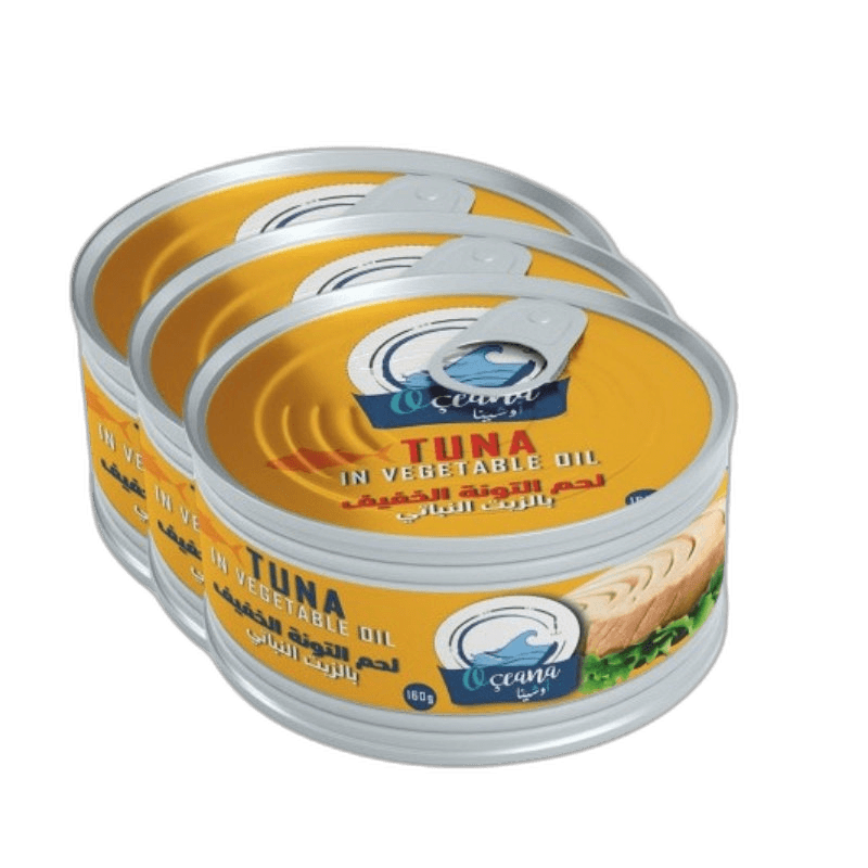 Oceana Light Meat Tuna in Oil 3 x 160 g