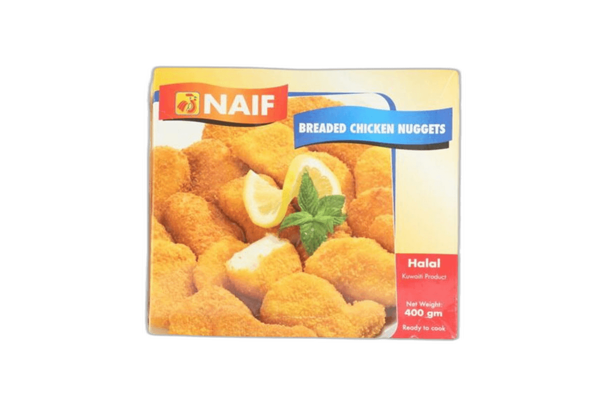 Naif Breaded Chicken Nuggets, 400g