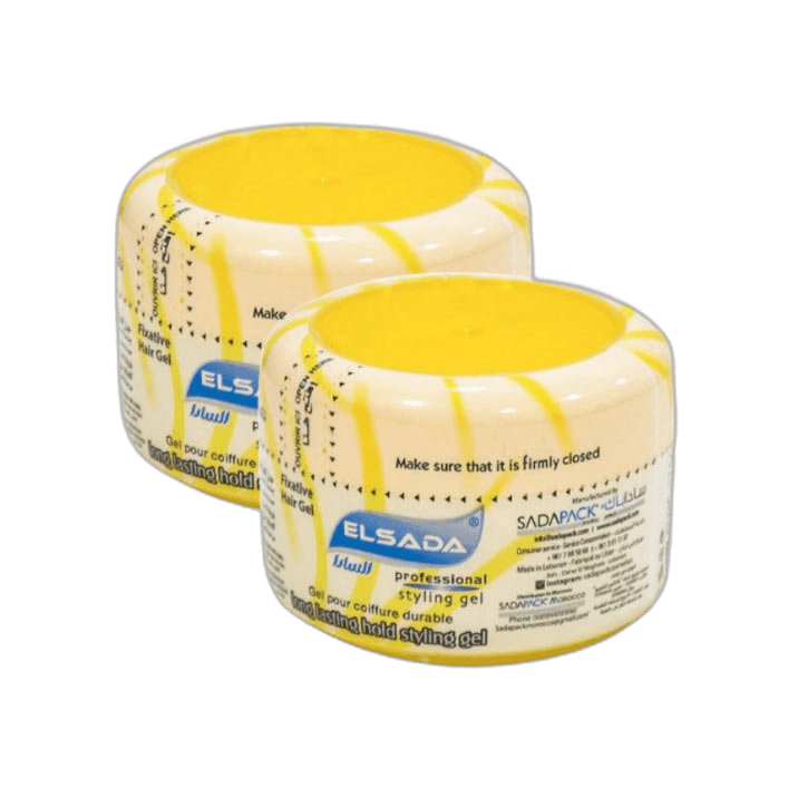 Elsada Hair Gel Yellow 2 x, 100ml (2 Pack)