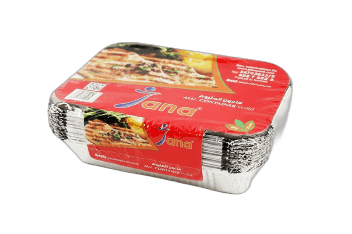 Jana Aluminium Container with Lids 83890 20 Pack