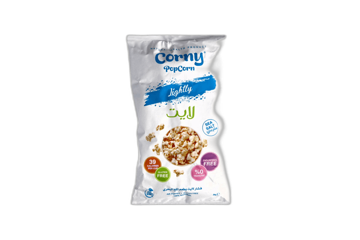 Corny Popcorn Sea Salt Flavour 30 g