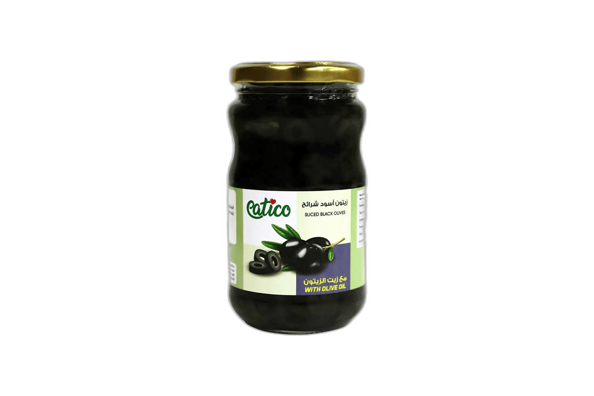 Eatico Sliced Black Olives 335 g