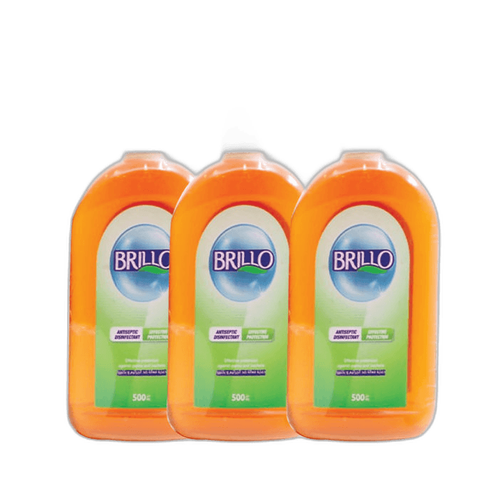 Brillo Antiseptic Disinfectant 3 x 500 ml