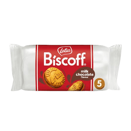 Lotus Chocolate Cream Sandwich Biscuits 4 x 50g