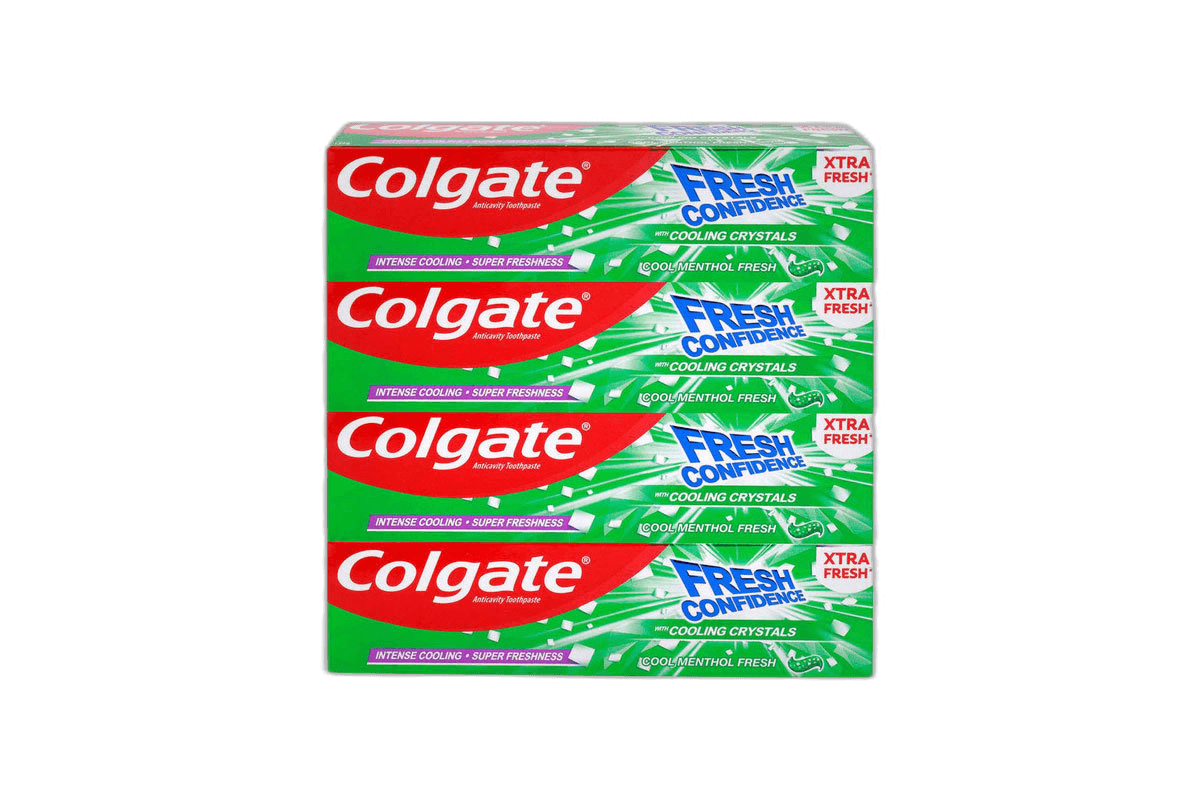 Colgate Tooth Paste Fresh Confidnce Green 4 x 75 ml