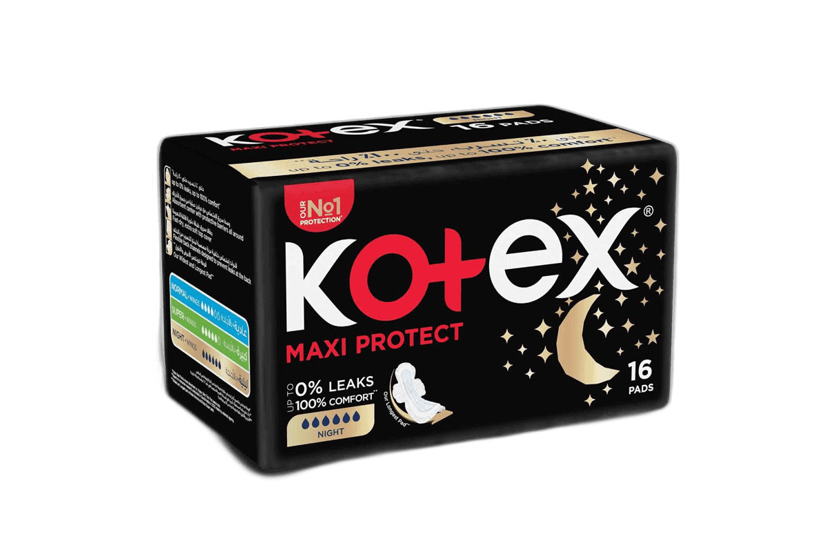 Kotex Maxi Night Time 16s
