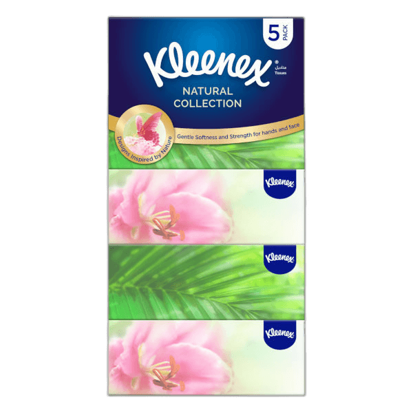 Kleenex Natural Collection 5 Pack*170 Pack