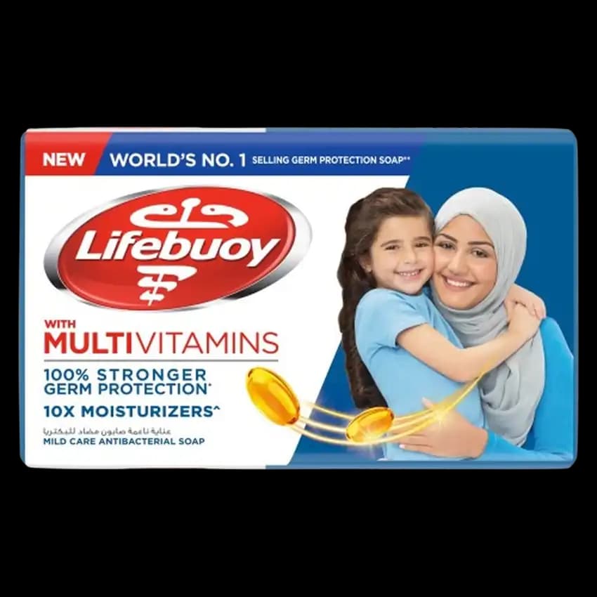 Lifebuoy Bath Soap Care White, 125g