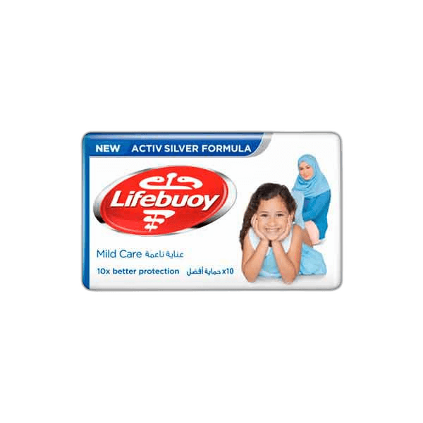 Lifebuoy Bath Soap Care White 160 g