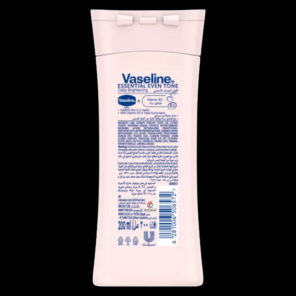 Vaseline Lotion Eventone UV Vision, 200ml