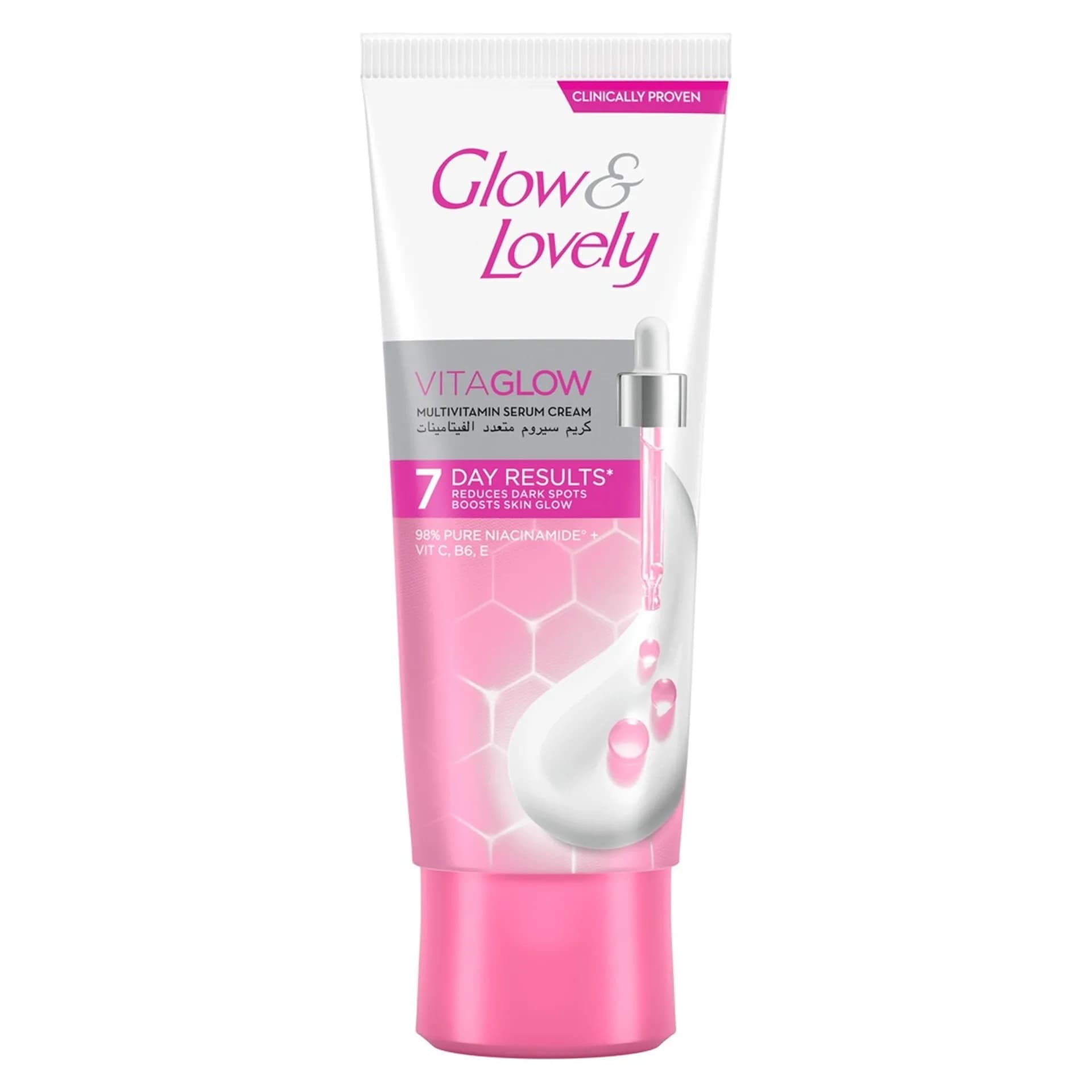 Glow & Lovely Cream M-Vit Mstr + Day, 100g