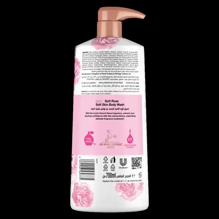Lux BW Soft Rose, 700ml
